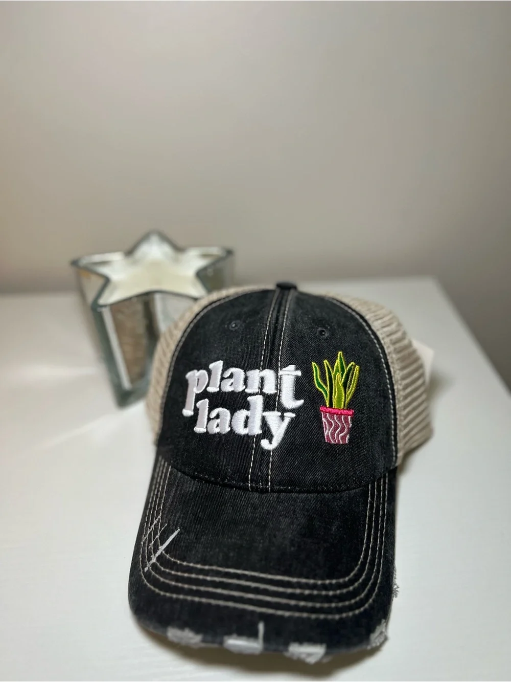 Katydid Pink Logo Trucker Hat